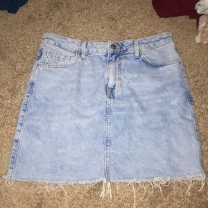 Jean skirt